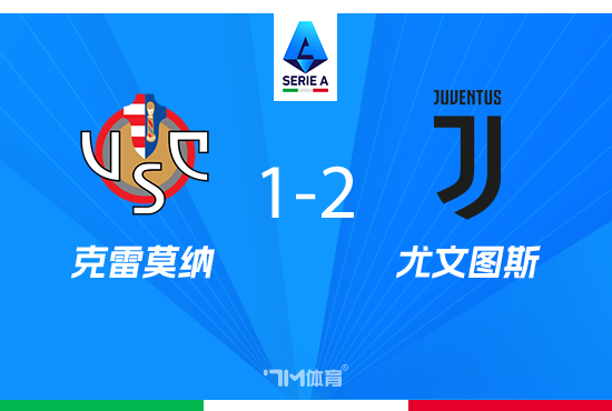 尤文2-1克雷莫内塞 科斯蒂奇闪击坎比亚索破门